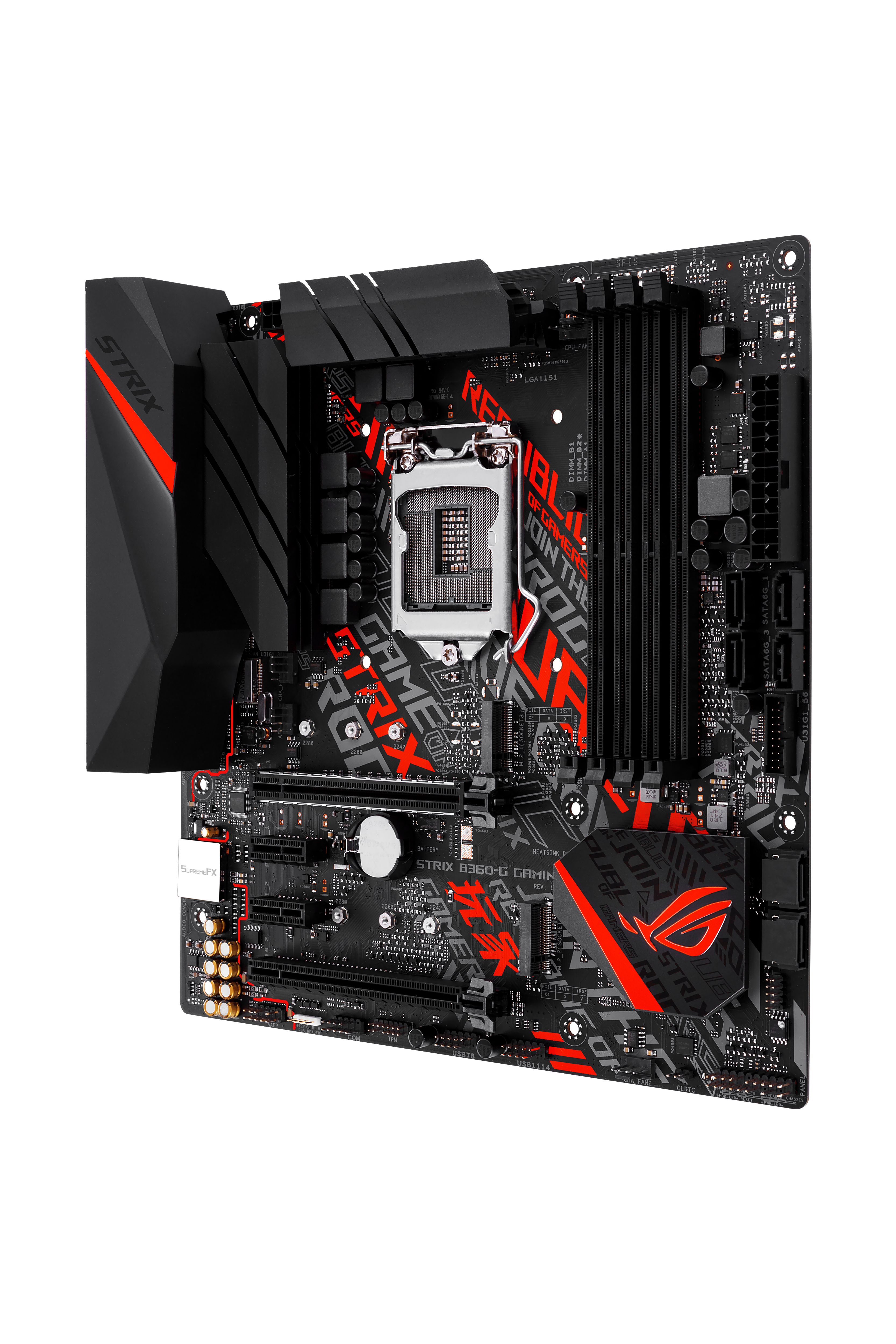 ASUS ROG STRIX B360G GAMING mATX Motherboard for Intel CPUs 90MB0WD0M0EAY0 CCL Computers